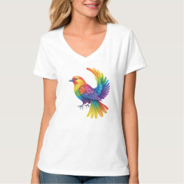 Colorful Bird T-shirt