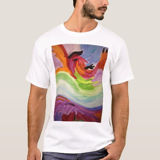 Colorful Bird T-shirt (Voorkant)