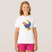 Colorful Bird T-shirt (Voorkant volledig)