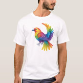 Colorful Bird T-shirt (Voorkant)