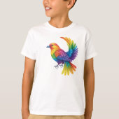 Colorful Bird T-shirt (Voorkant)