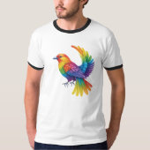 Colorful Bird T-shirt (Voorkant)