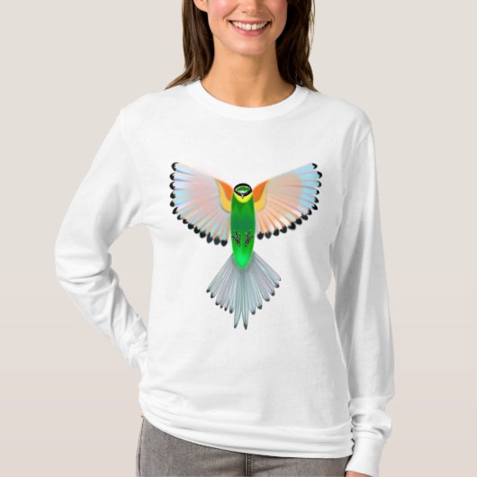 Colorful Bird T-Shirt (Voorkant)