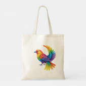 Colorful Bird Tote Bag (Achterkant)