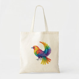 Colorful Bird Tote Bag