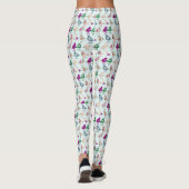 Colorful Birds All-Over-Print Leggings (Achterkant)