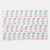 Colorful Birds Dish Towel Theedoek (Horizontaal)