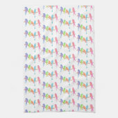 Colorful Birds Dish Towel Theedoek (Verticaal)