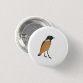 Colorful Birds Songbird Ronde Button 3,2 Cm (Voorkant /achterkant)