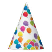 Colorful Birthday-ballonnen Feesthoedjes (Links)