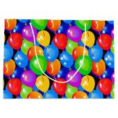 Colorful Birthday-ballonnen Groot Cadeauzakje (Achterkant)