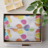 Colorful Birthday-ballonnen Tissuepapier (Geschenk)