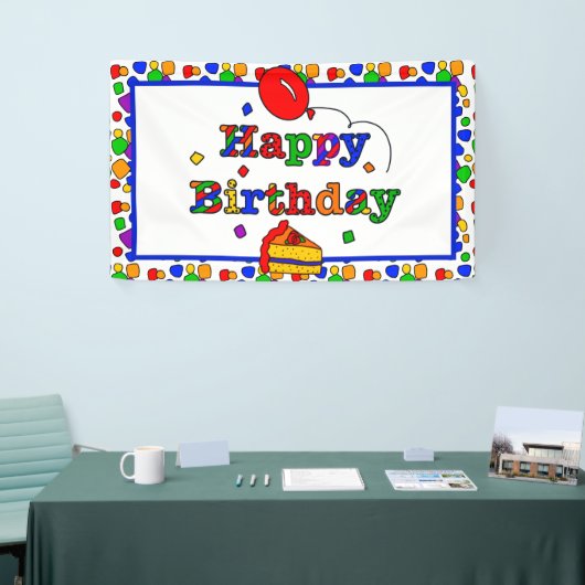 Colorful Birthday Banner (Beurs)