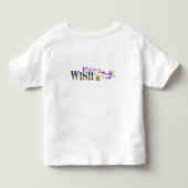 Colorful Birthday Candle Wishes Kinder Shirts (Achterkant)