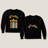 Colorful Birthday Candles Illustration (Voorkant /achterkant)