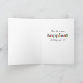 "Colorful" Birthday Card Kaart (Binnen)