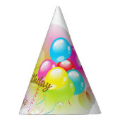 Colorful Birthday Feesthoedjes (Rechts)