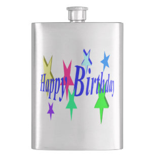 Colorful Birthday Heupfles