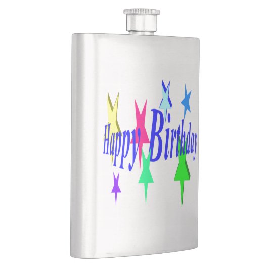 Colorful Birthday Heupfles (Rechts)