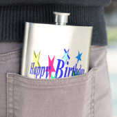 Colorful Birthday Heupfles (Voorbeeld)