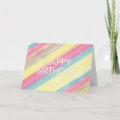 Colorful Birthday Kaart (Voorkant)