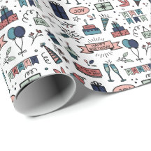 Colorful Birthday Pattern