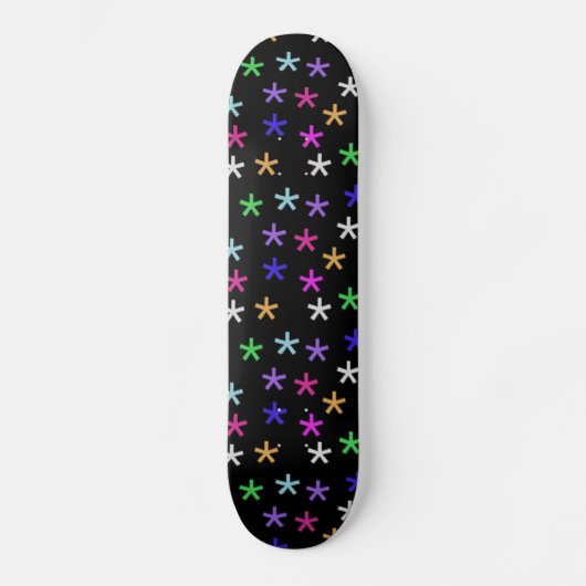Colorful Black Jacks Skateboard (Voorkant)