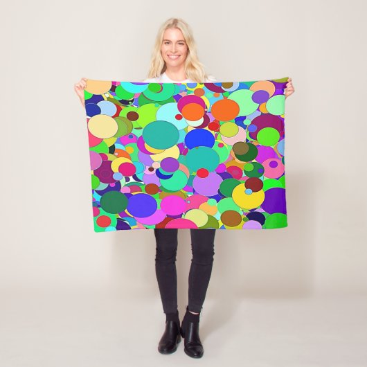 Colorful Blanket Fleece Deken (In situ)