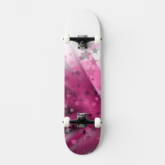 Colorful Blast of Stars Skateboard (Voorkant)