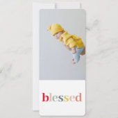 Colorful Blessed with Photo | PRETTIGE FEESTDAGEN (Voorkant)