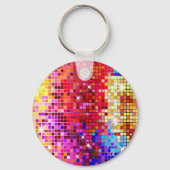 Colorful Bling Patroon Sleutelhanger (Voorkant)
