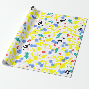 Colorful Blobs Cadeaupapier