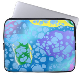 Colorful Blobs Laptop Sleeve