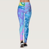 Colorful Blobs Leggings (Achterkant)