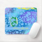 Colorful Blobs Muismat (Met muis)