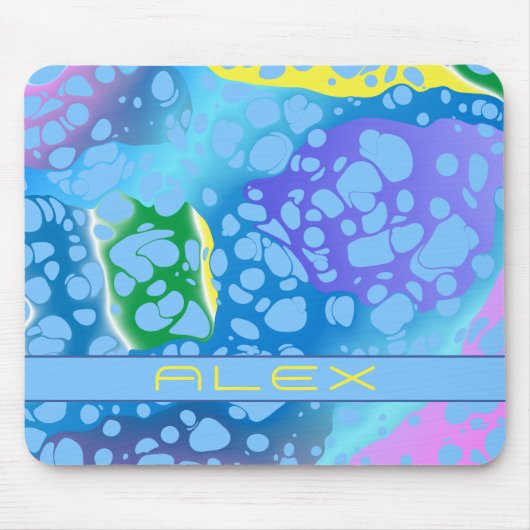 Colorful Blobs Muismat (Voorkant)