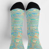 Colorful Blobs Socks Sokken (Top)