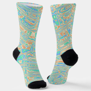 Colorful Blobs Socks Sokken