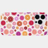 Colorful Blooms Pattern Case-Mate iPhone Case (Achterkant (horizontaal))