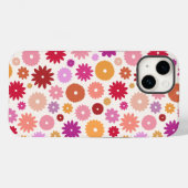 Colorful Blooms Pattern Case-Mate iPhone Case (Achterkant (horizontaal))