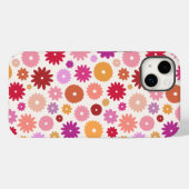 Colorful Blooms Pattern Case-Mate iPhone Case (Achterkant (horizontaal))