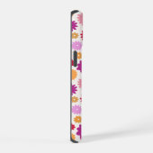 Colorful Blooms Repeat Pattern iPhone 15 Case (Rechterkant)