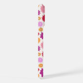 Colorful Blooms Repeat Pattern iPhone Hoesje (Rechterkant)