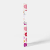 Colorful Blooms Repeat Pattern iPhone Hoesje (Linkerkant)