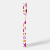 Colorful Blooms Repeat Pattern iPhone Hoesje (Rechterkant)