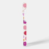 Colorful Blooms Repeat Pattern iPhone Hoesje (Linkerkant)