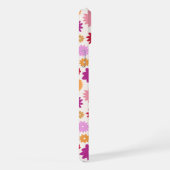Colorful Blooms Repeat Pattern iPhone Hoesje (Rechterkant)