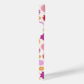 Colorful Blooms Repeat Pattern iPhone Hoesje (Rechterkant)