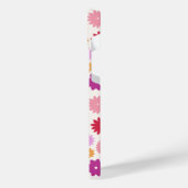 Colorful Blooms Repeat Pattern iPhone Hoesje (Linkerkant)