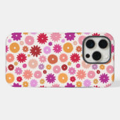 Colorful Blooms Repeat Pattern iPhone Hoesje (Achterkant horizontaal)